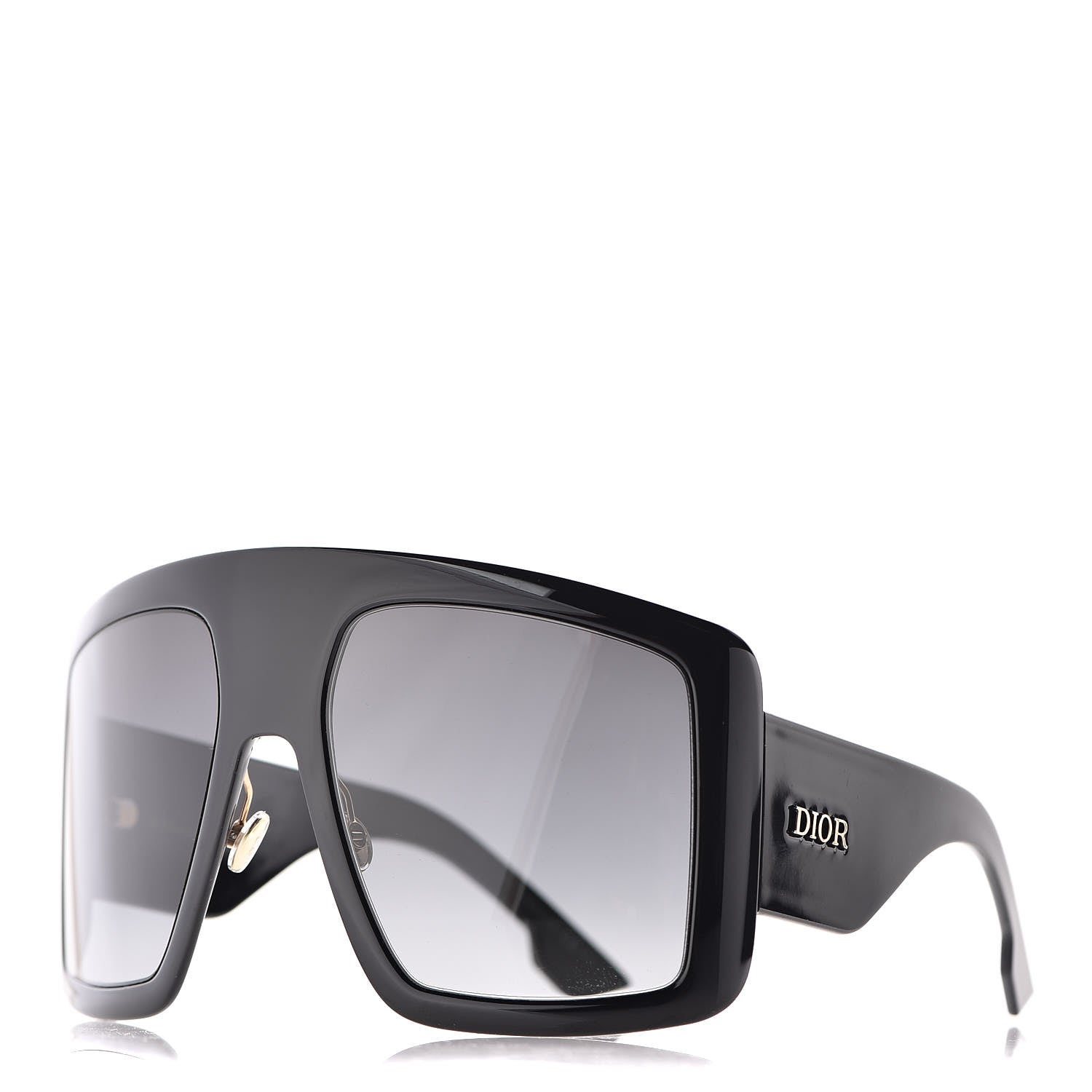 Christian Dior So Light Shield Sunglasses Black 1 of 10