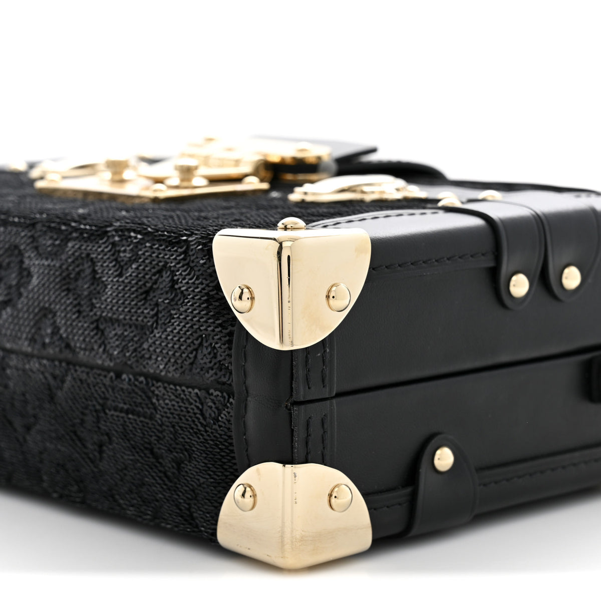 Louis Vuitton Sequins Petite Malle Black 9 of 9
