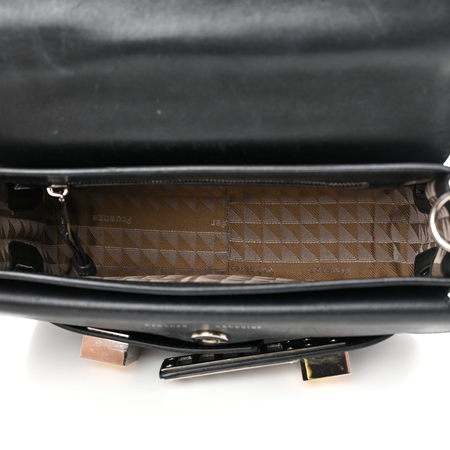 Lambskin Quilted Mini PS11 Classic Shoulder Bag Black