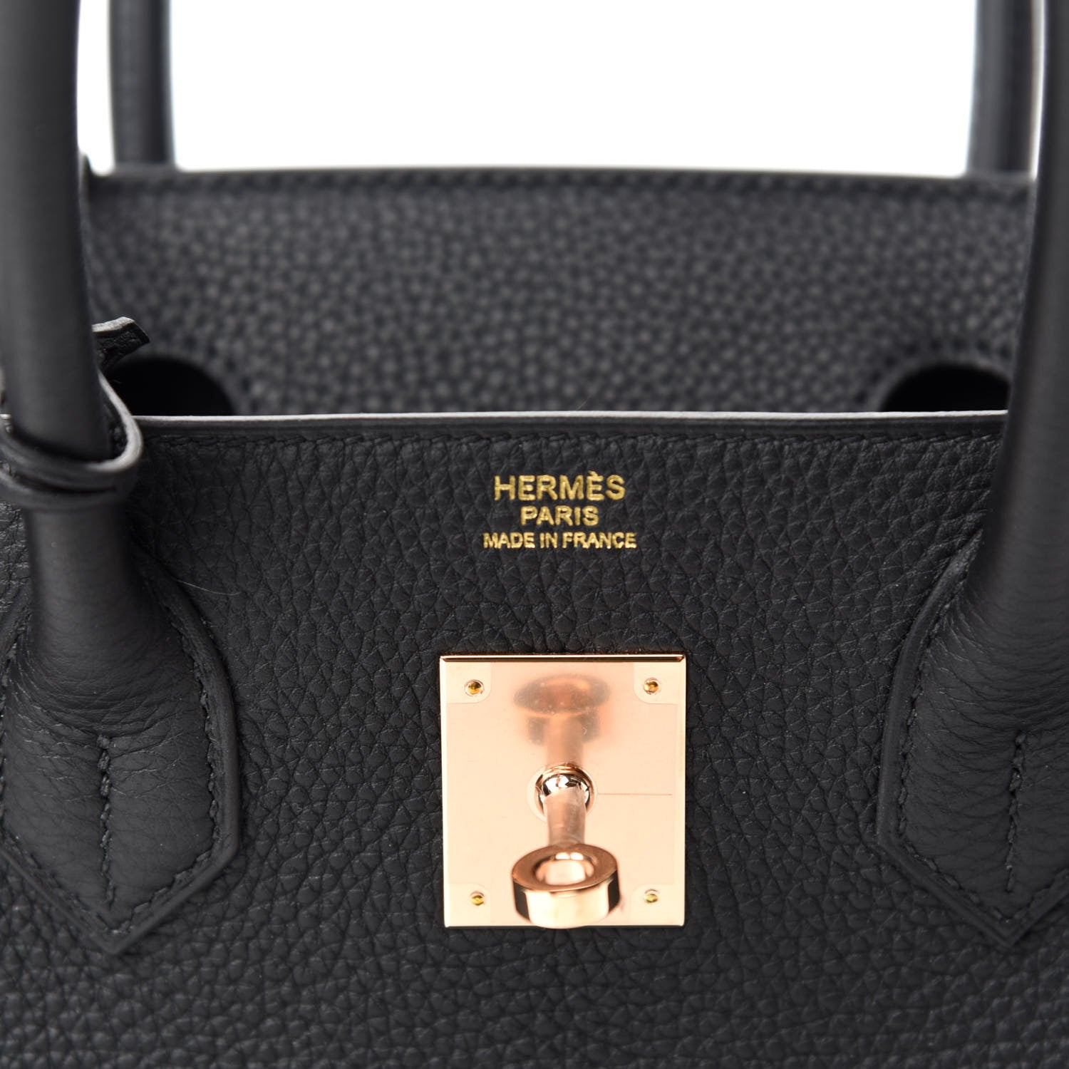 Hermes Togo Birkin 30 Black 8 of 11