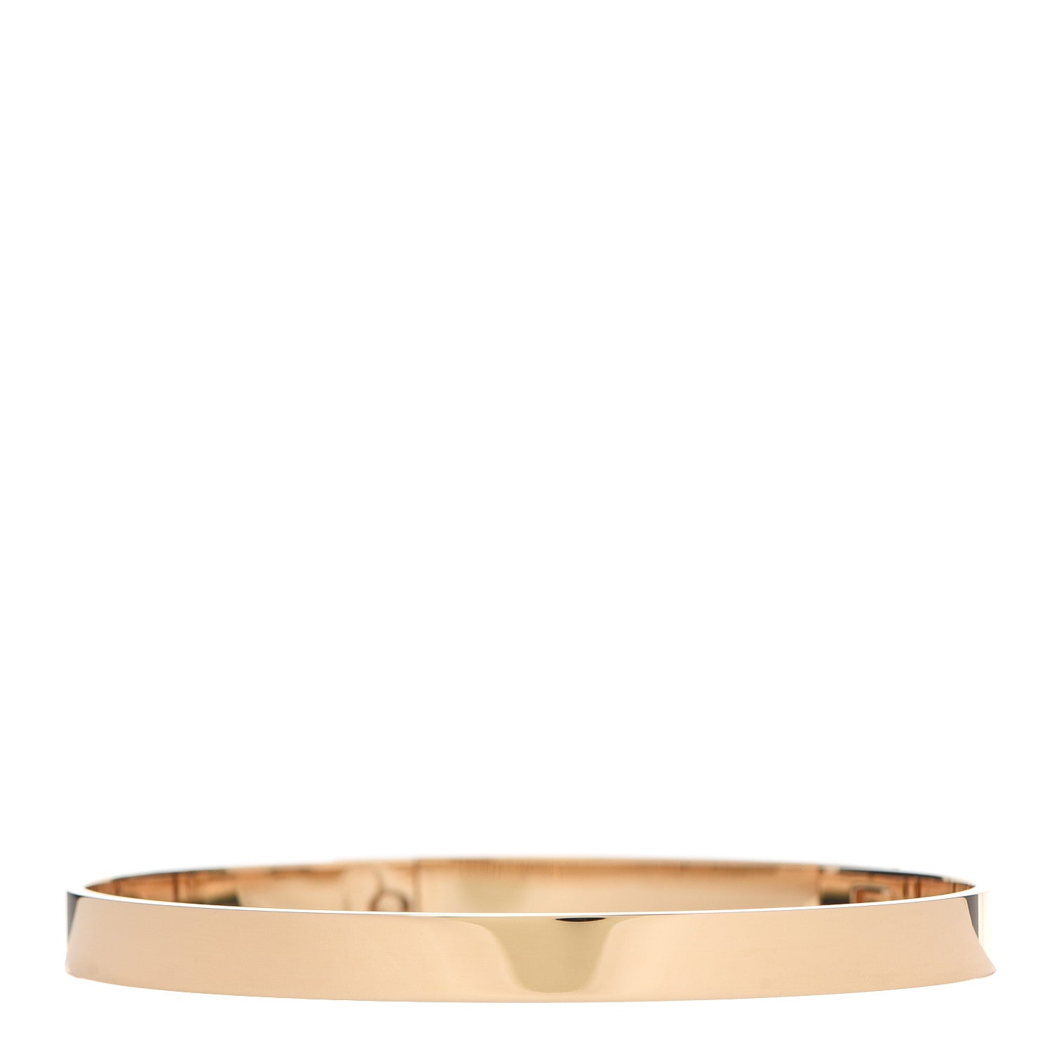 Hermes 18K Yellow Gold PM Collier De Chien Bracelet XL 3 of 6