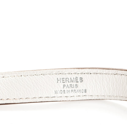 Hermes Togo Swift Ghillies Kelly 32 White Gris Perle 23 of 26