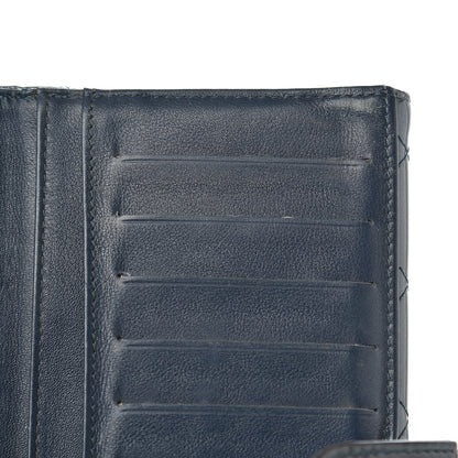 Chanel Patent Quilted Brilliant Flap Wallet Royal Blue 14 of 18