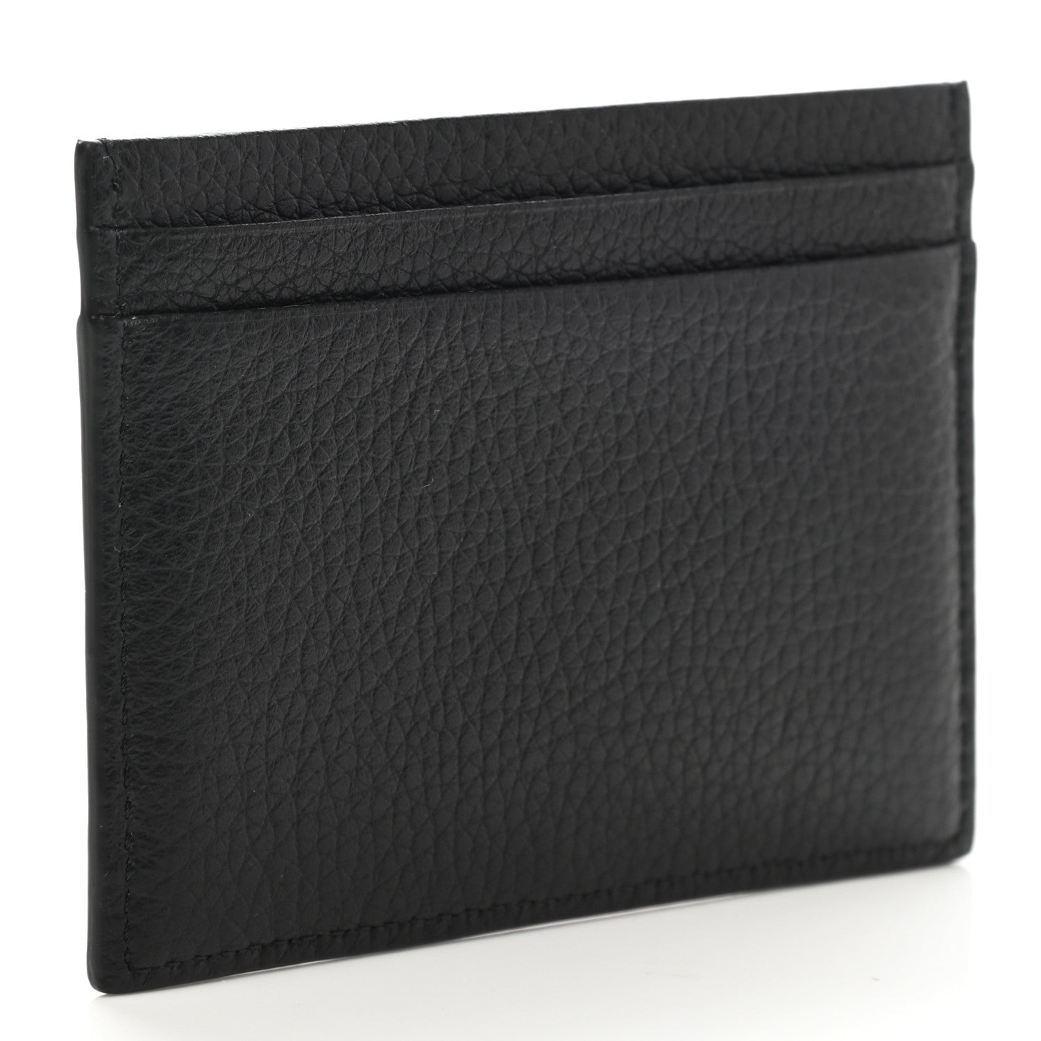 Christian Louboutin Calfskin Kios Card Holder Black 3 of 8