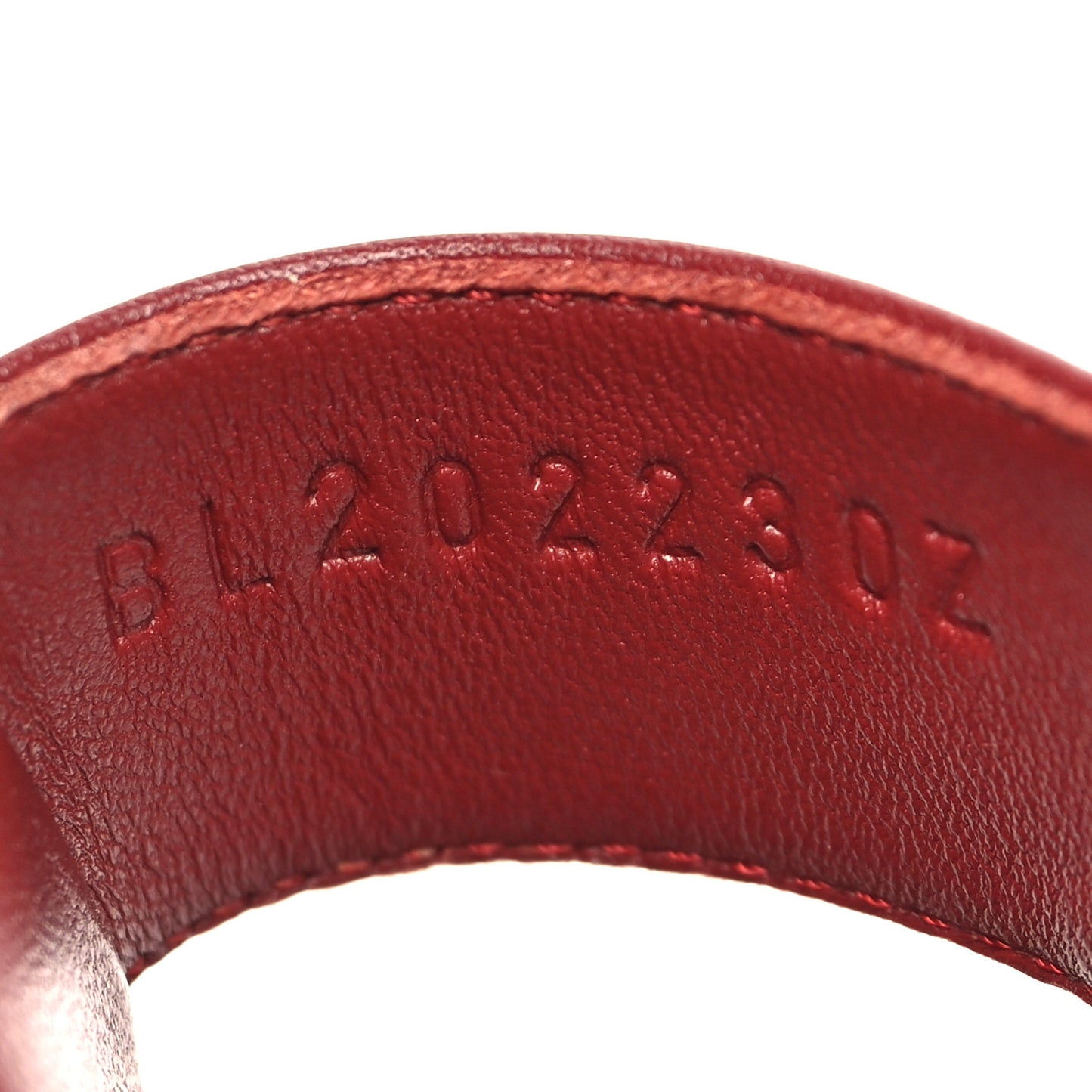 Box Calfskin Oran Sandals 39 Rouge Tomette