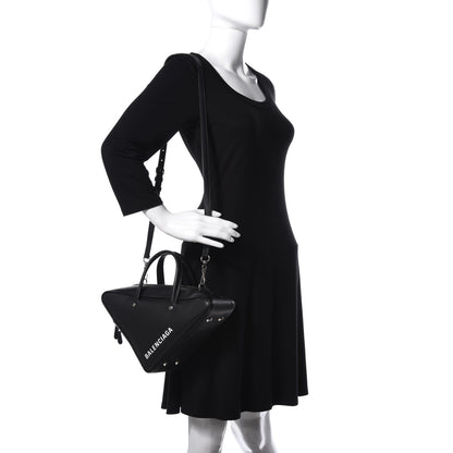 Balenciaga Calfskin S Triangle Duffle Black 2 of 23