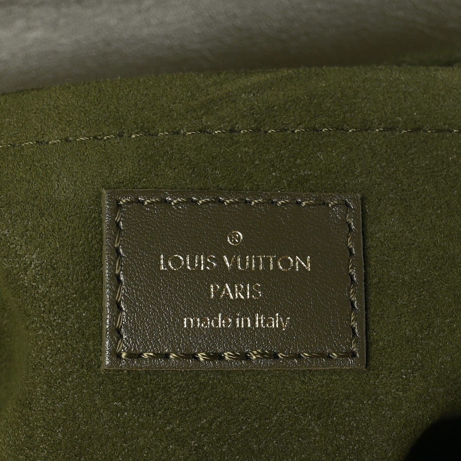 Louis Vuitton Calfskin LV New Wave Chain Bag Kaki 6 of 8