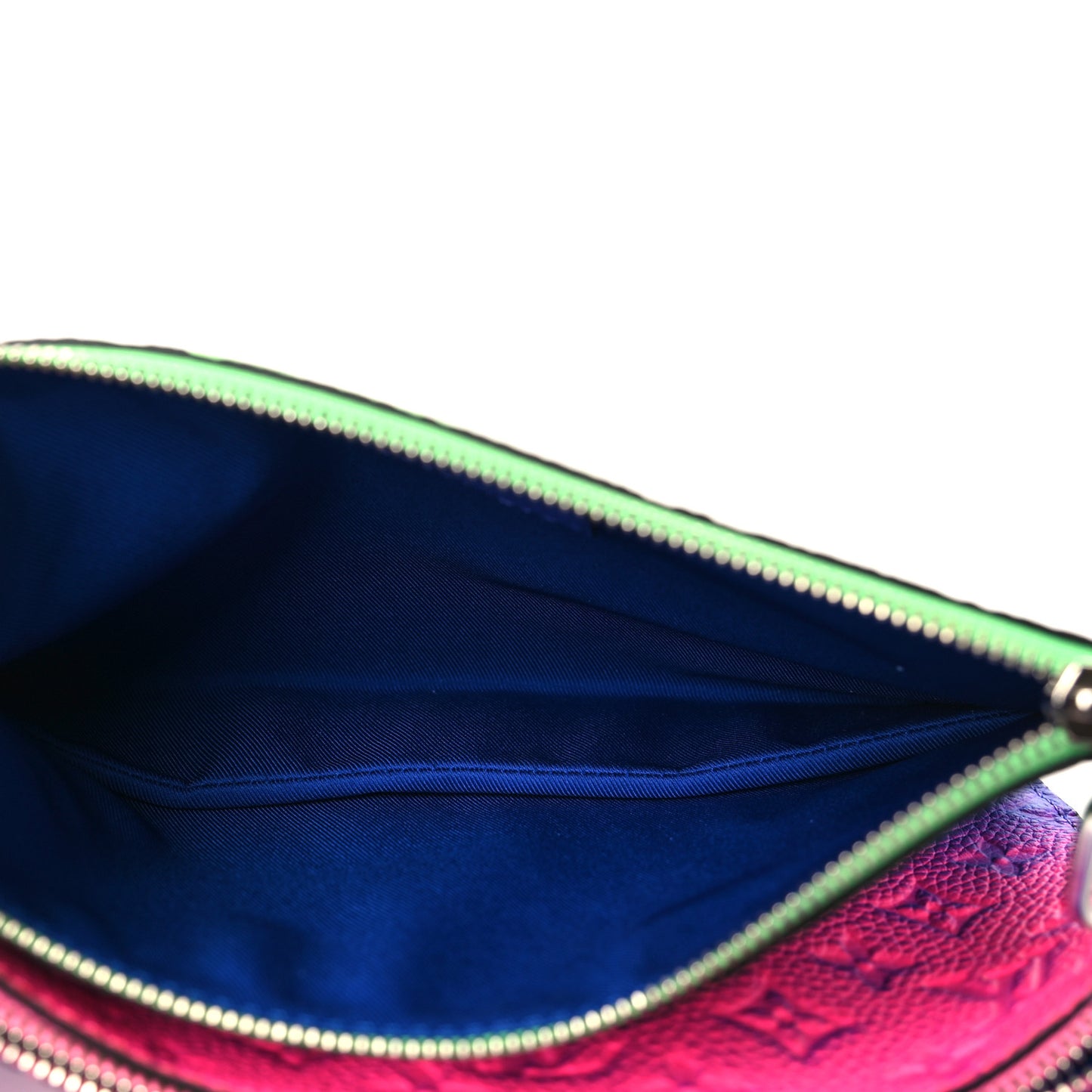 Taurillon Illusion Trio Pouch Bleu Rose