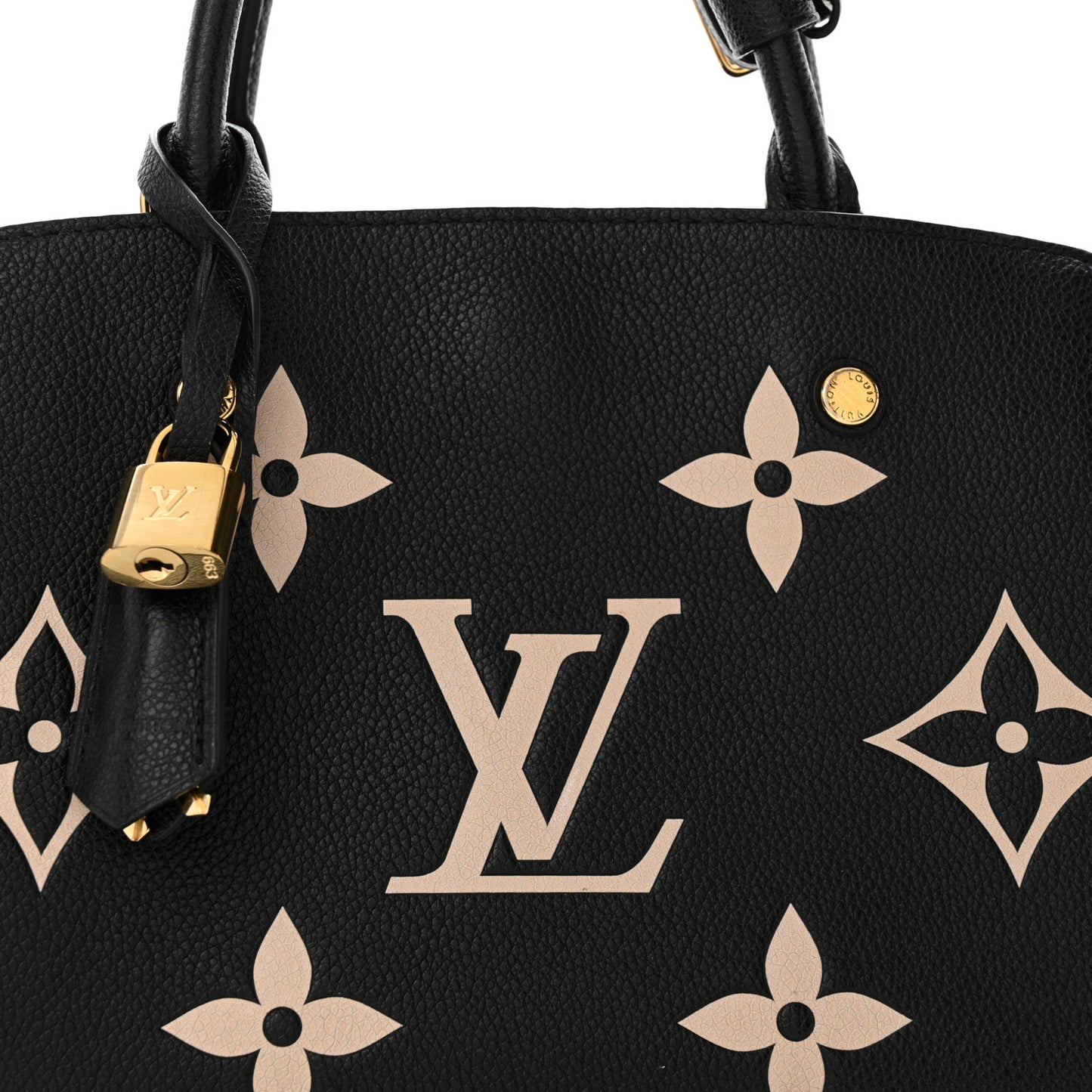 Empreinte Monogram Giant Montaigne BB Black Beige
