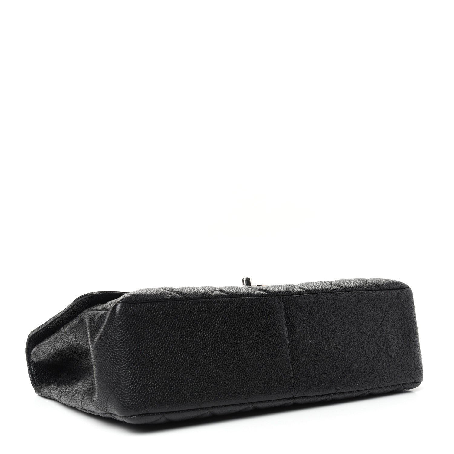 Chanel Caviar Quilted Jumbo Single Flap Black 4 of 10