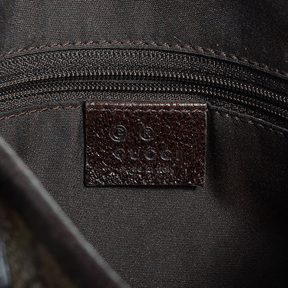 Gucci GG Plus Monogram Flat Messenger Beige Dark Brown 6 of 7
