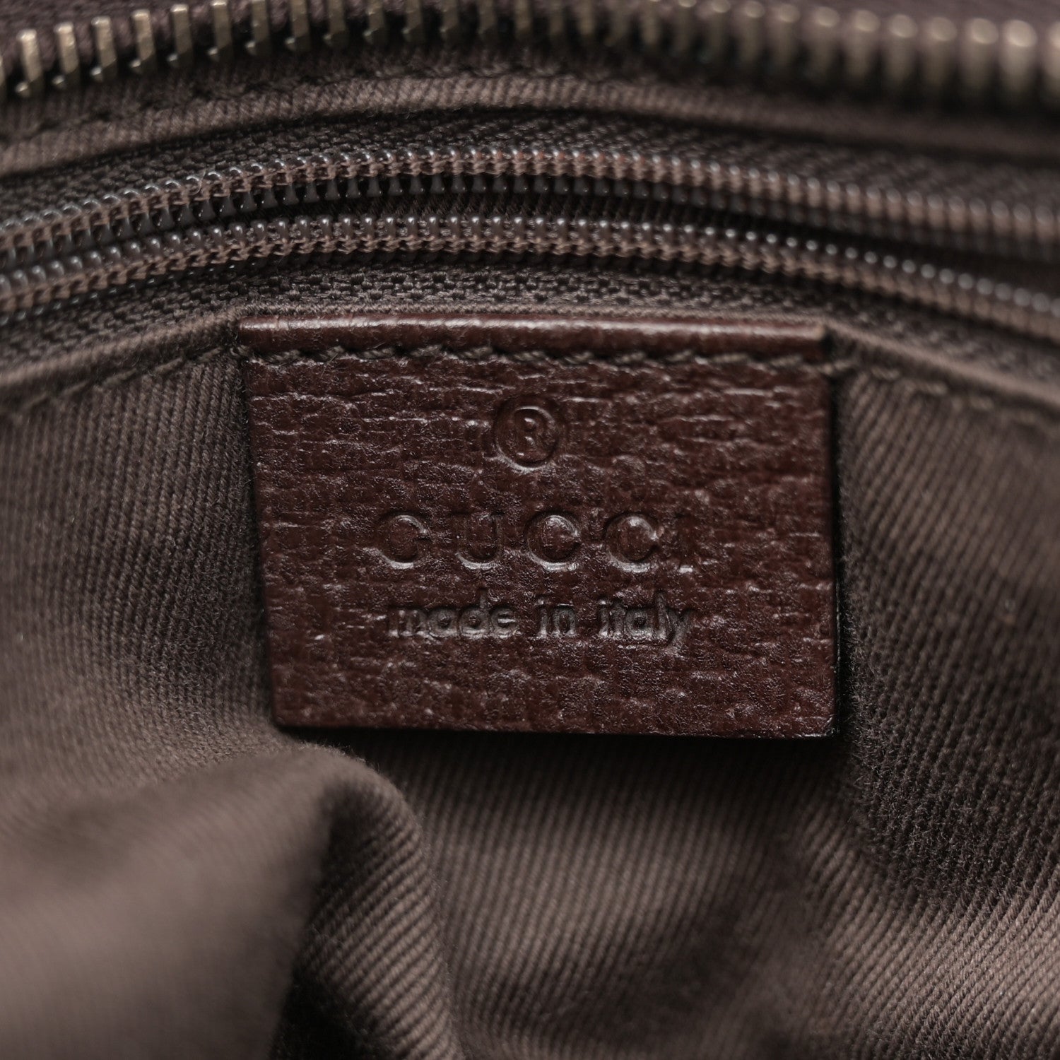 Gucci Monogram Shoulder Bag Dark Brown 6 of 10