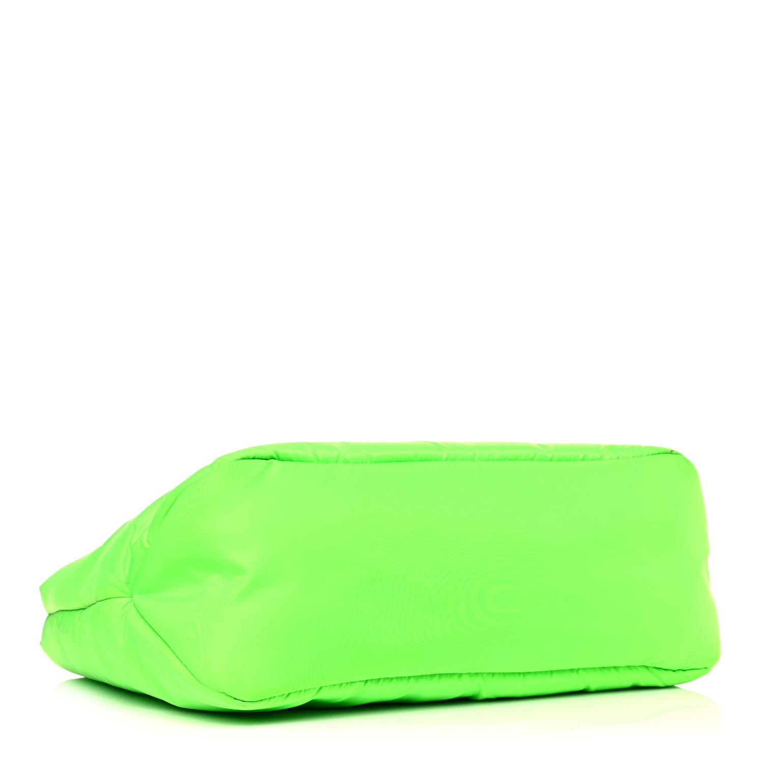 Prada Tessuto Nylon Soft Padded Medium Shopping Tote Verde Fluo 3 of 13