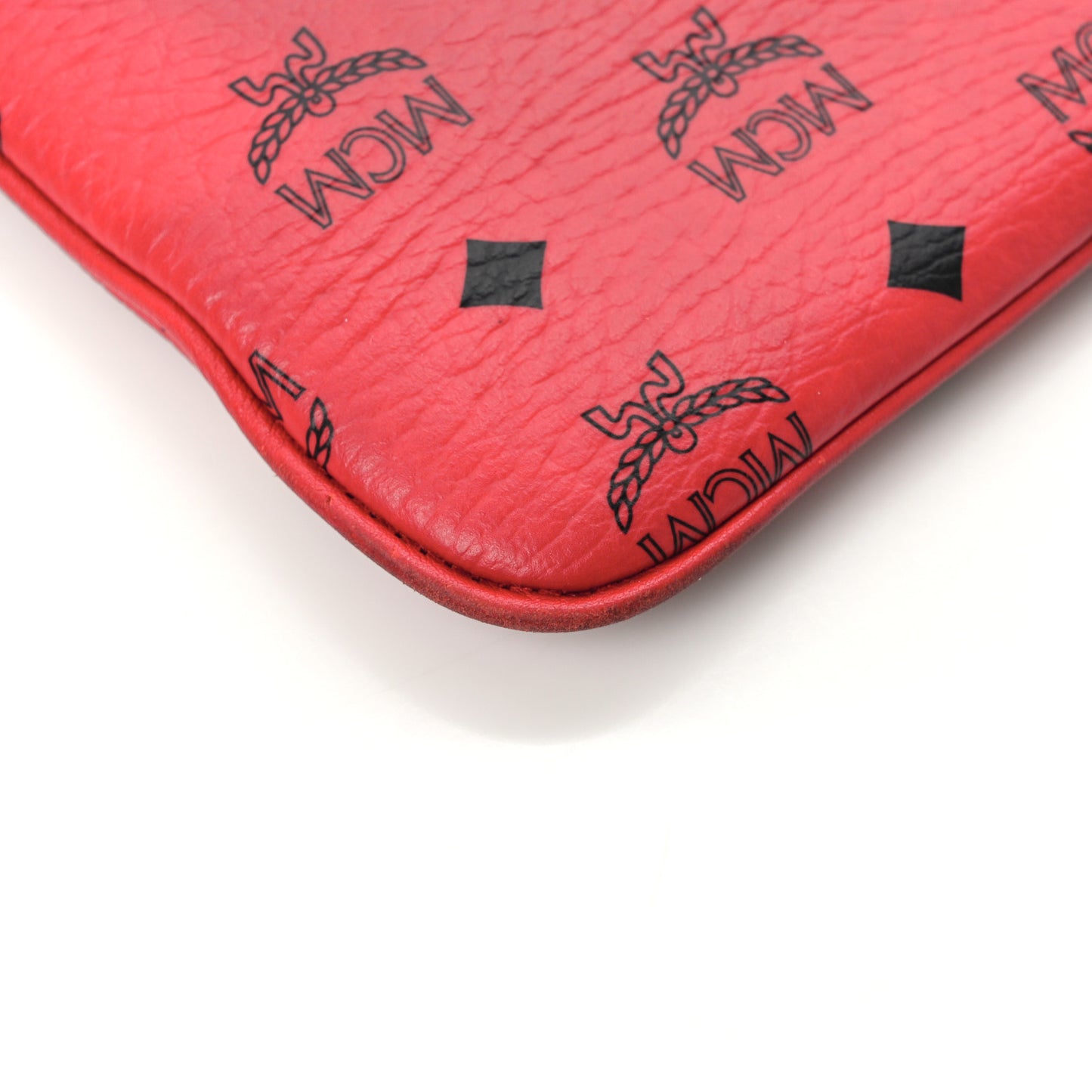 Visetos Liz Shopper Tote Pouch Ruby Red
