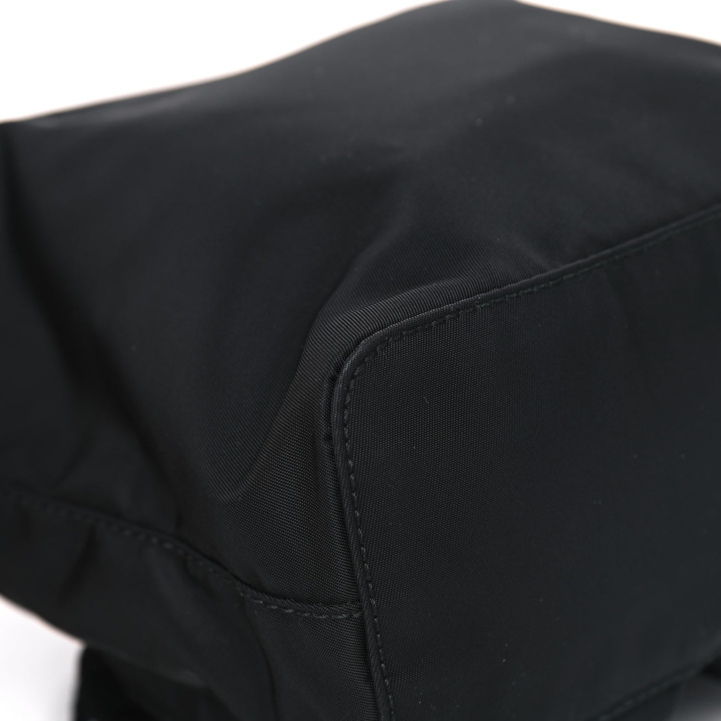 Nylon Vela Mini Crossbody Backpack Black
