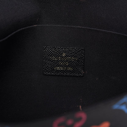 Louis Vuitton Game On Felicie Chain Wallet Black 9 of 11