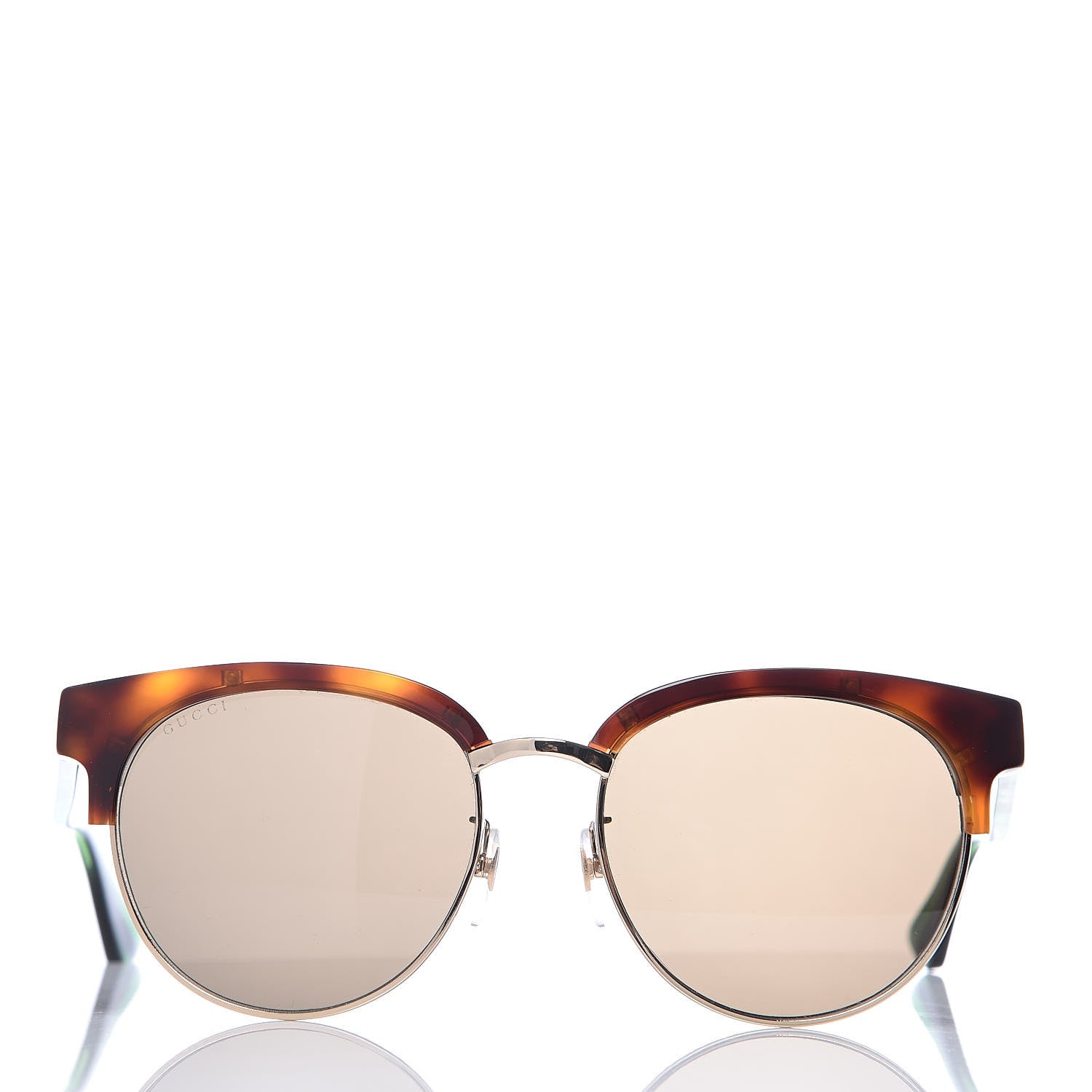 Gucci Web Sunglasses GG0058SK Tortoise 3 of 7