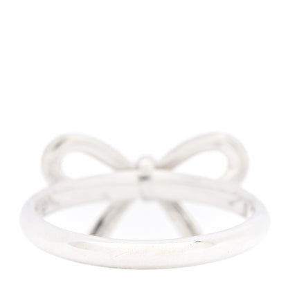 Tiffany Sterling Silver Bow Ring 48 4.5 3 of 4