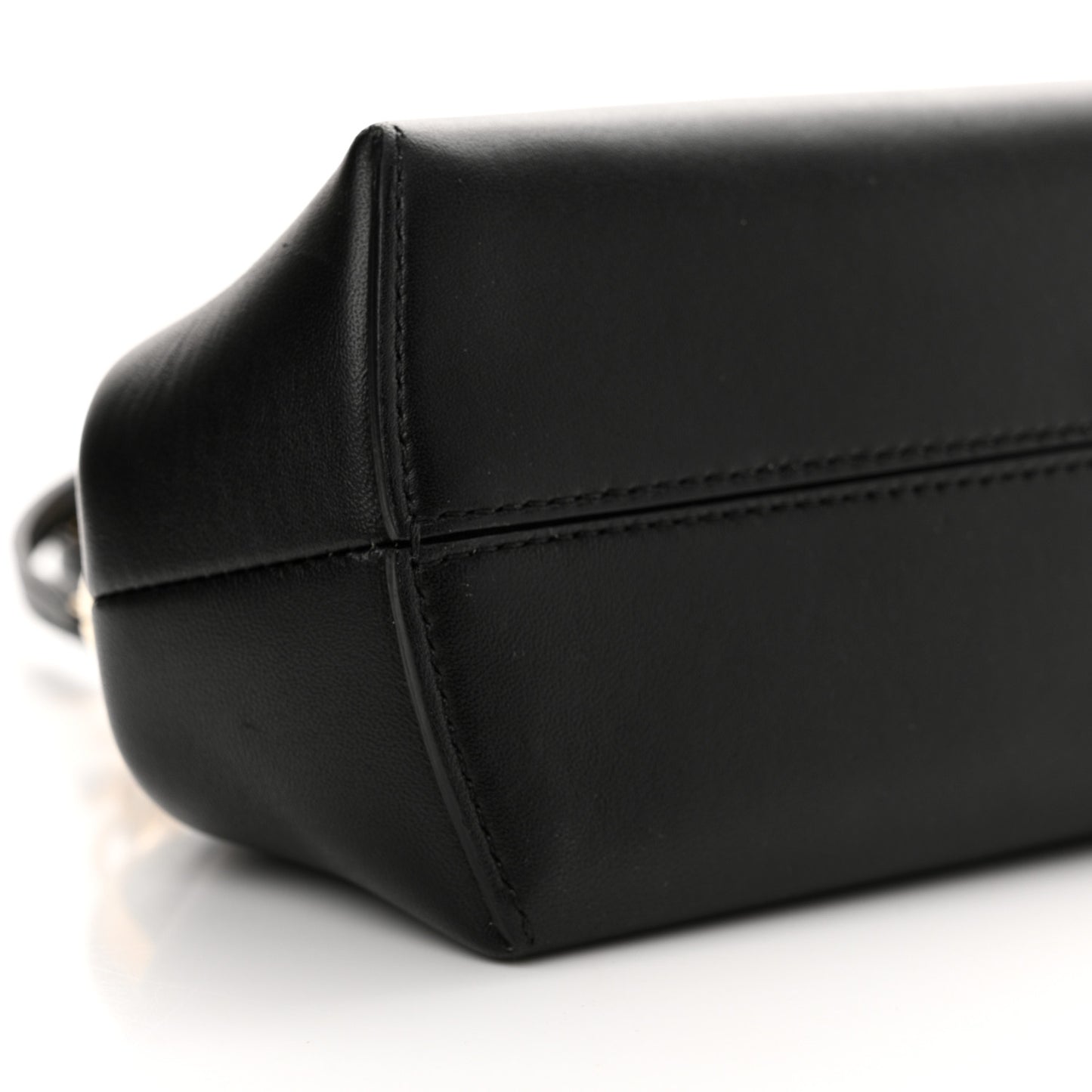 Shiny Nappa Small Fendi First Black