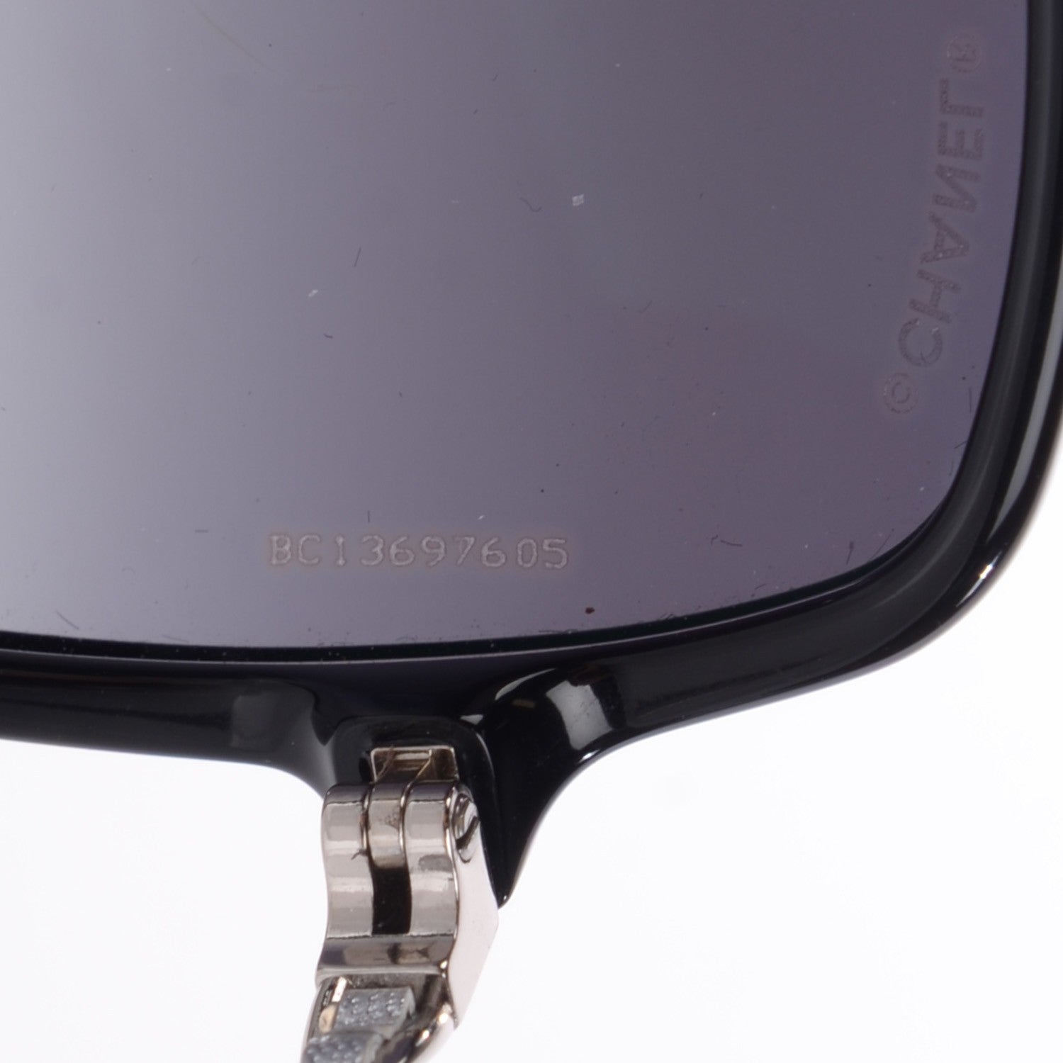Chanel Chain Sunglasses 5210-Q-A Black Silver 5 of 5