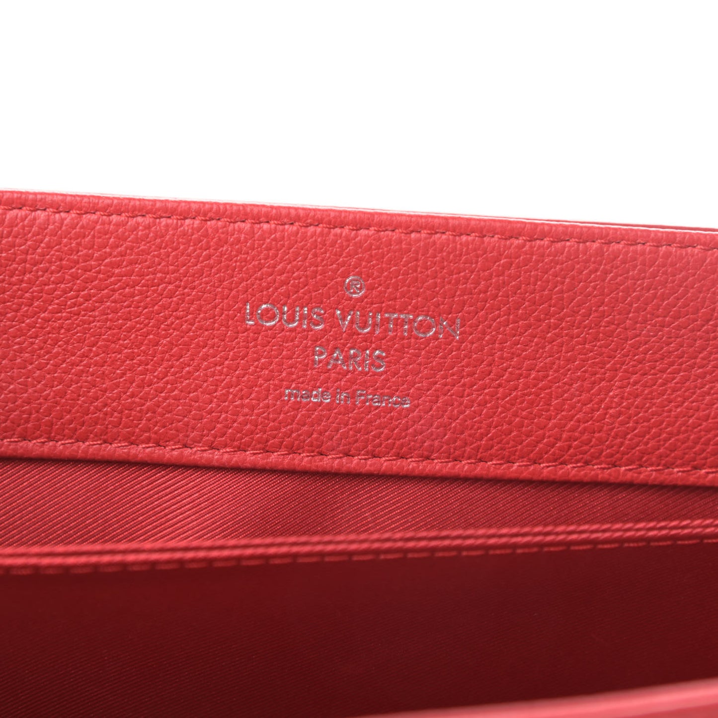 Soft Calfskin Lockme II Top Handle Rubis