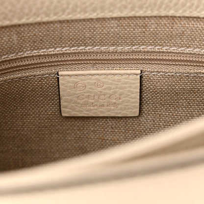 Gucci Dollar Calfskin Interlocking G Crossbody Bag Mystic White 6 of 15