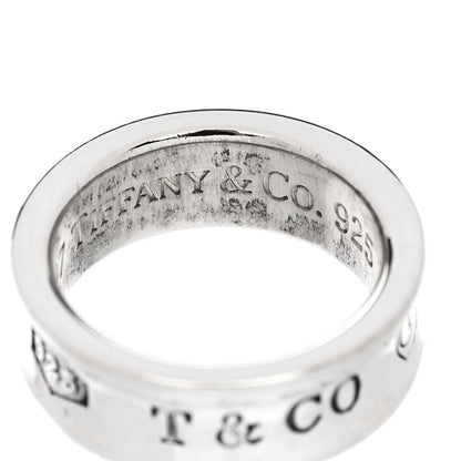 Tiffany Sterling Silver 1837 Band Ring 47 4.25 5 of 5