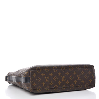 Louis Vuitton Monogram Macassar Kitan 4 of 10