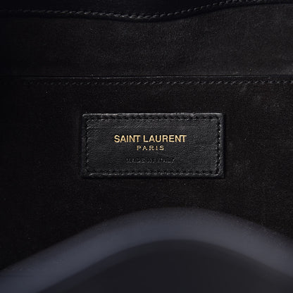 Saint Laurent Calfskin Large Emmanuelle Bucket Bag Black 6 of 13