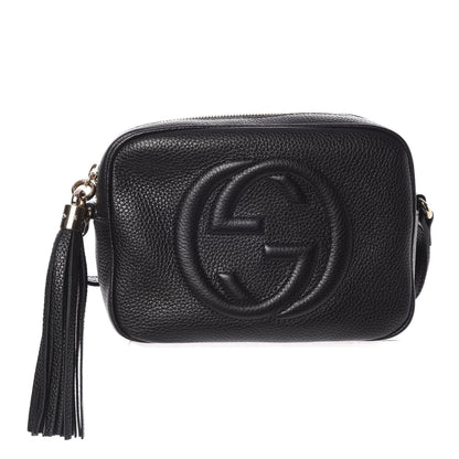 Gucci Pebbled Calfskin Small Soho Disco Bag Black 1 of 13