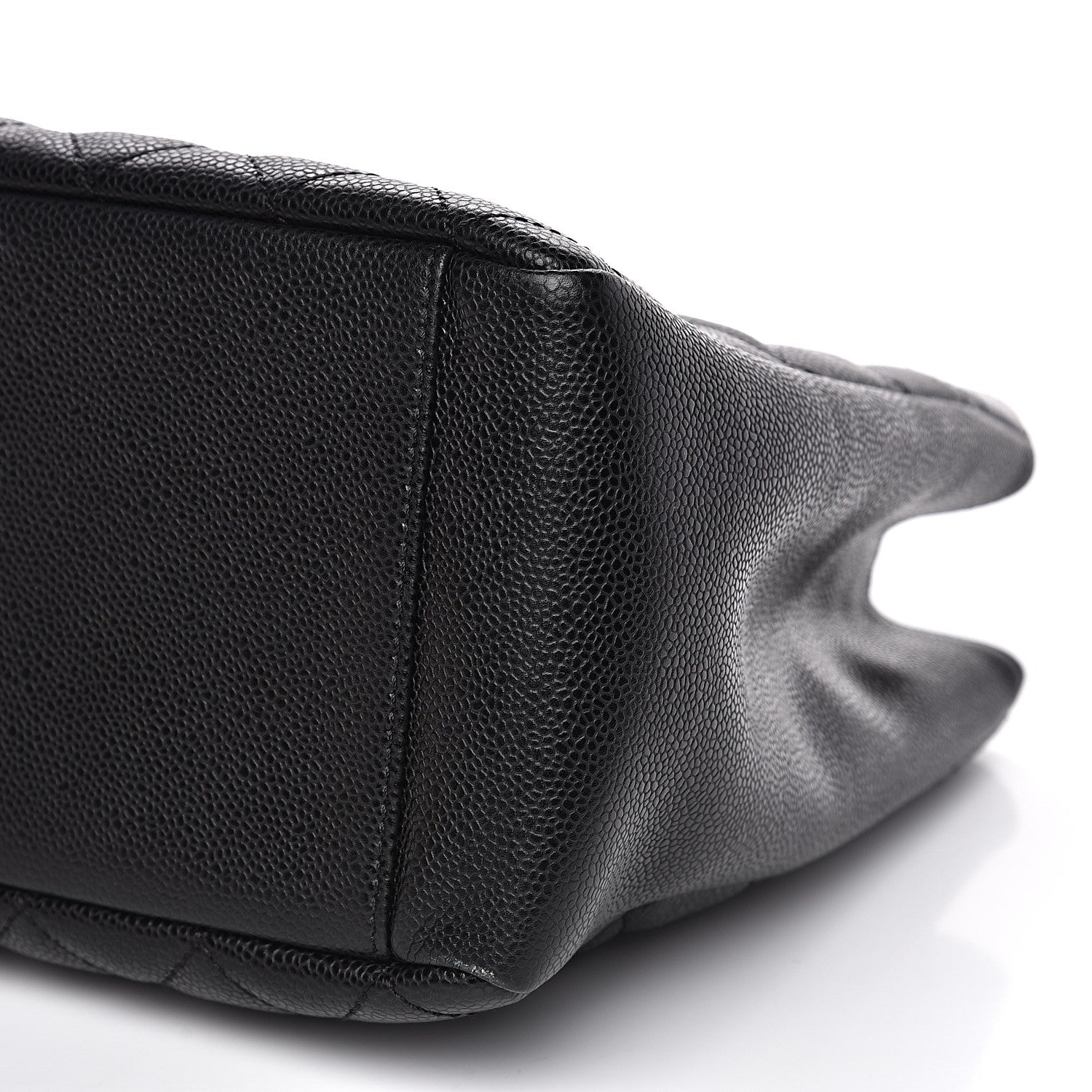 Chanel Caviar Quilted Grand Shopping Tote GST Black 8 of 10