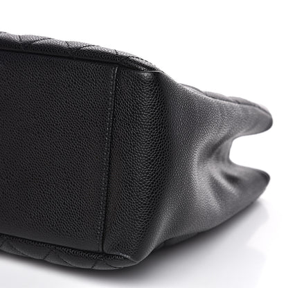 Chanel Caviar Quilted Grand Shopping Tote GST Black 8 of 10