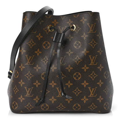 Louis Vuitton Monogram Neonoe MM Black 1 of 8