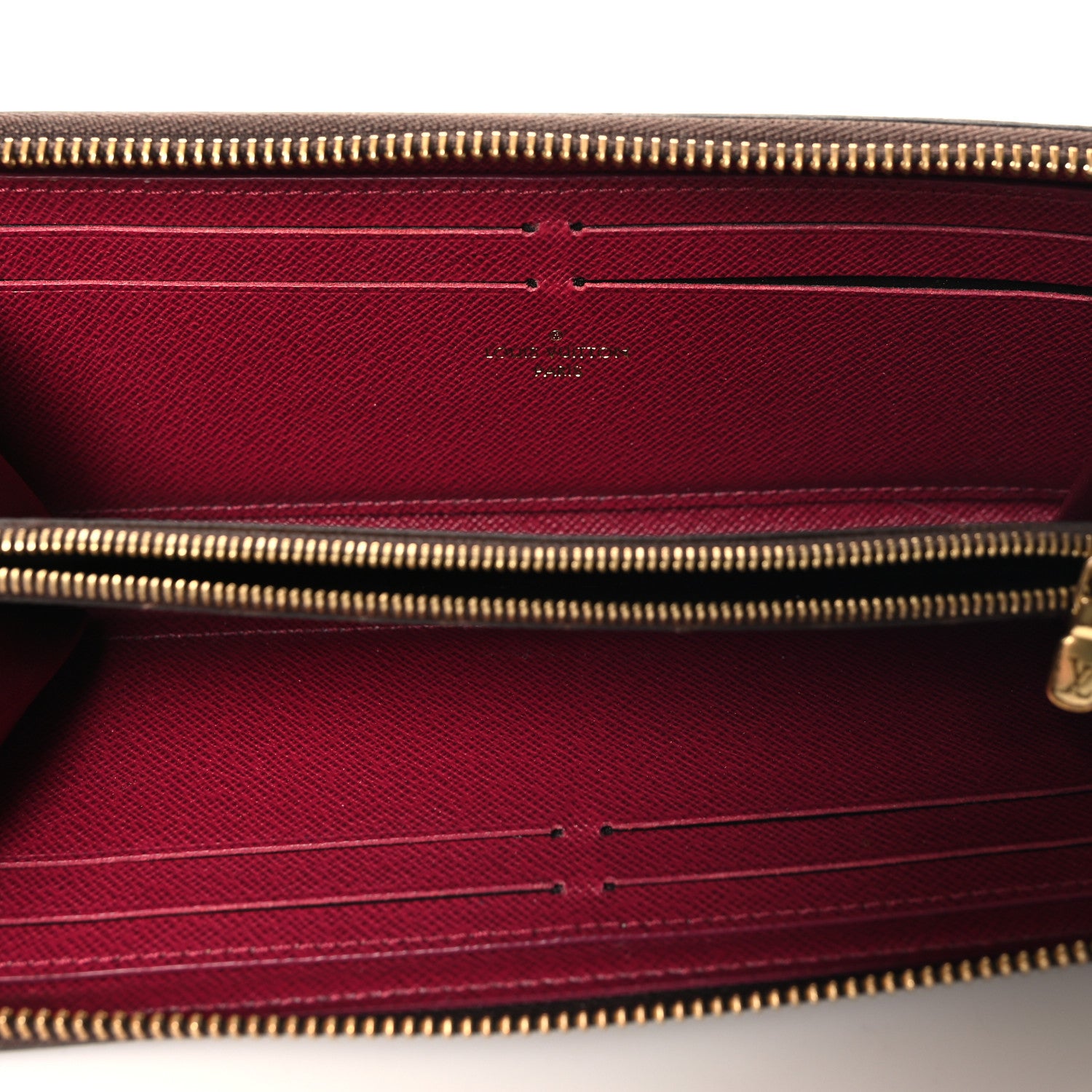 Louis Vuitton Monogram Clemence Wallet Fuchsia 5 of 6