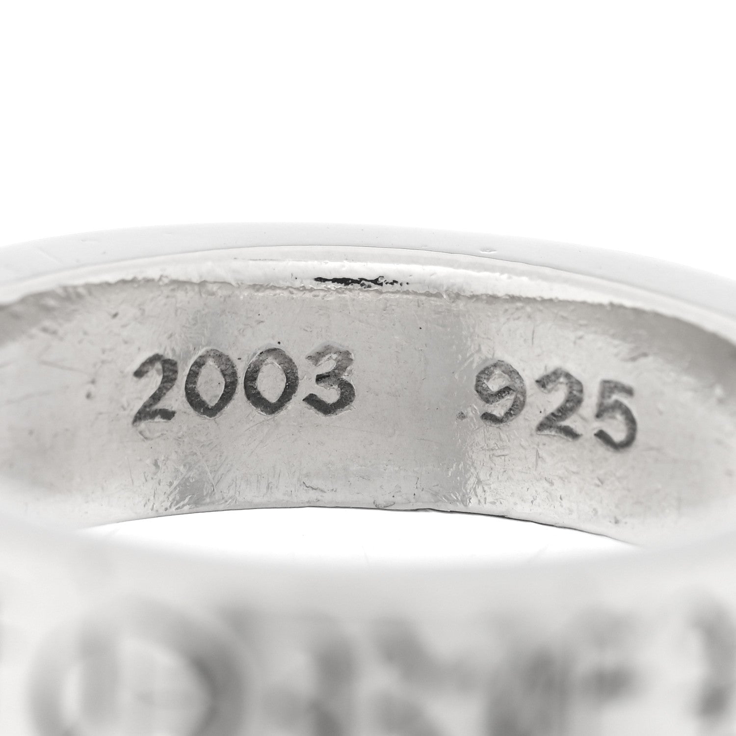 Chrome Hearts Sterling Silver Forever Spacer Ring 60 9.25 1772014