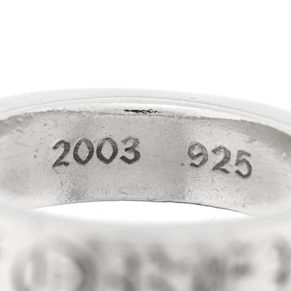 Chrome Hearts Sterling Silver Forever Spacer Ring 60 9.25 5 of 5