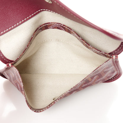 Goyard Goyardine Saint Louis Pouch Burgundy 5 of 7
