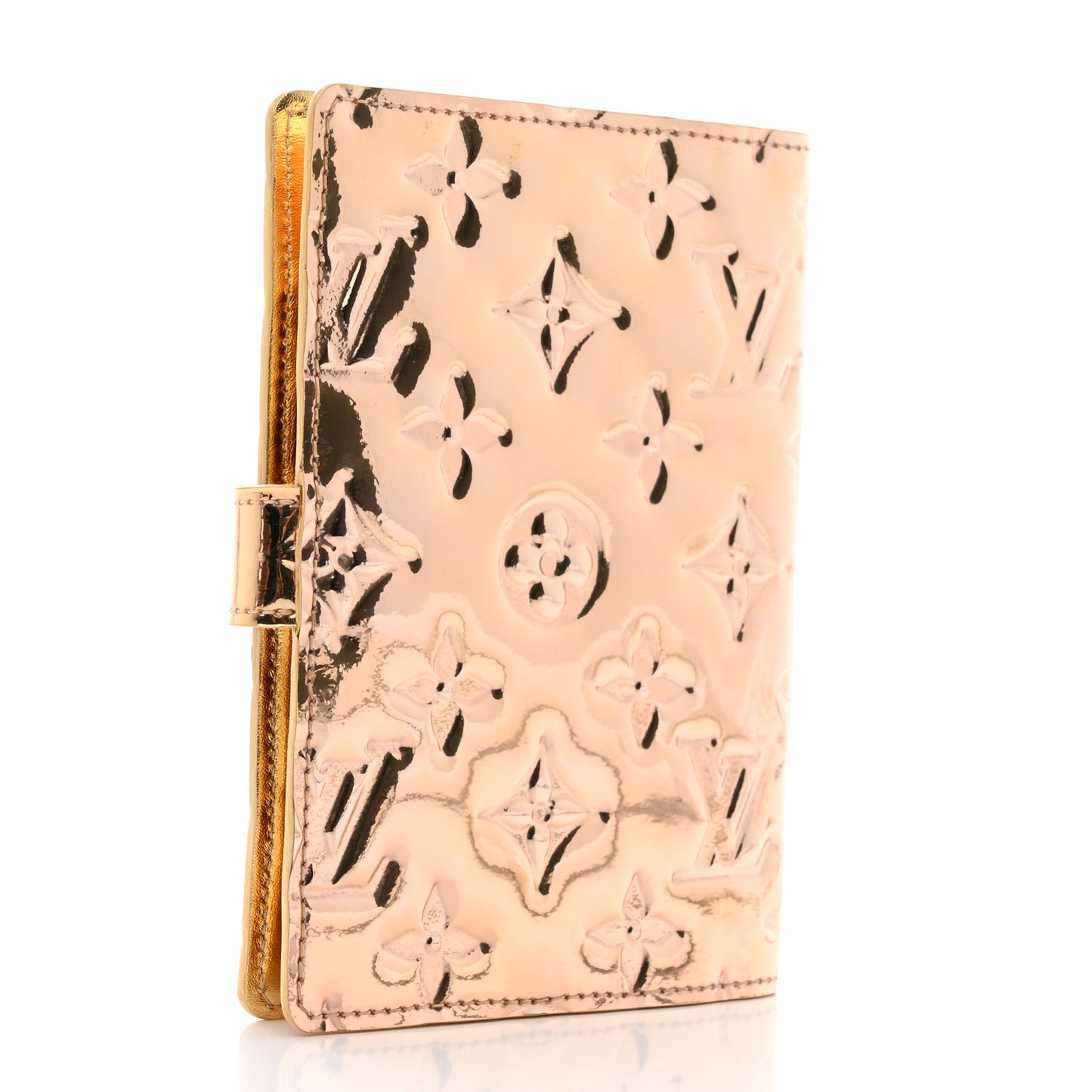 Monogram Miroir Small Ring Agenda Gold