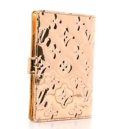 Louis Vuitton Monogram Miroir Small Ring Agenda Gold 3 of 8