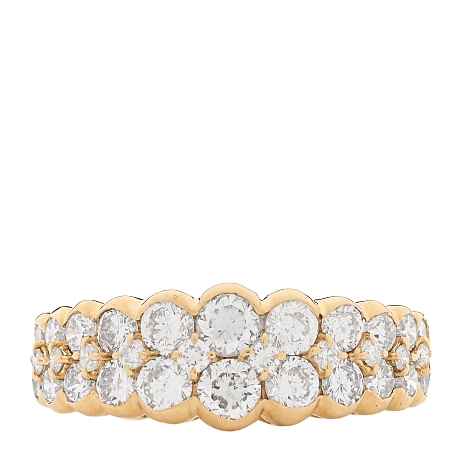 Parker & West by FASHIONPHILE 18K Yellow Gold Diamond 1.83ctw Ring  56 7.5 1 of 9