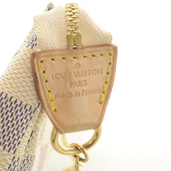 Damier Azur Mini Pochette Accessories