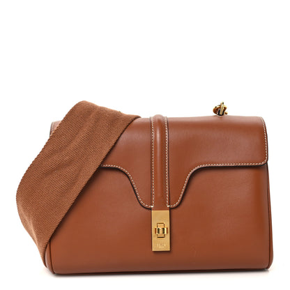 Celine Smooth Calfskin Teen Soft 16 Shoulder Bag Tan 1 of 12