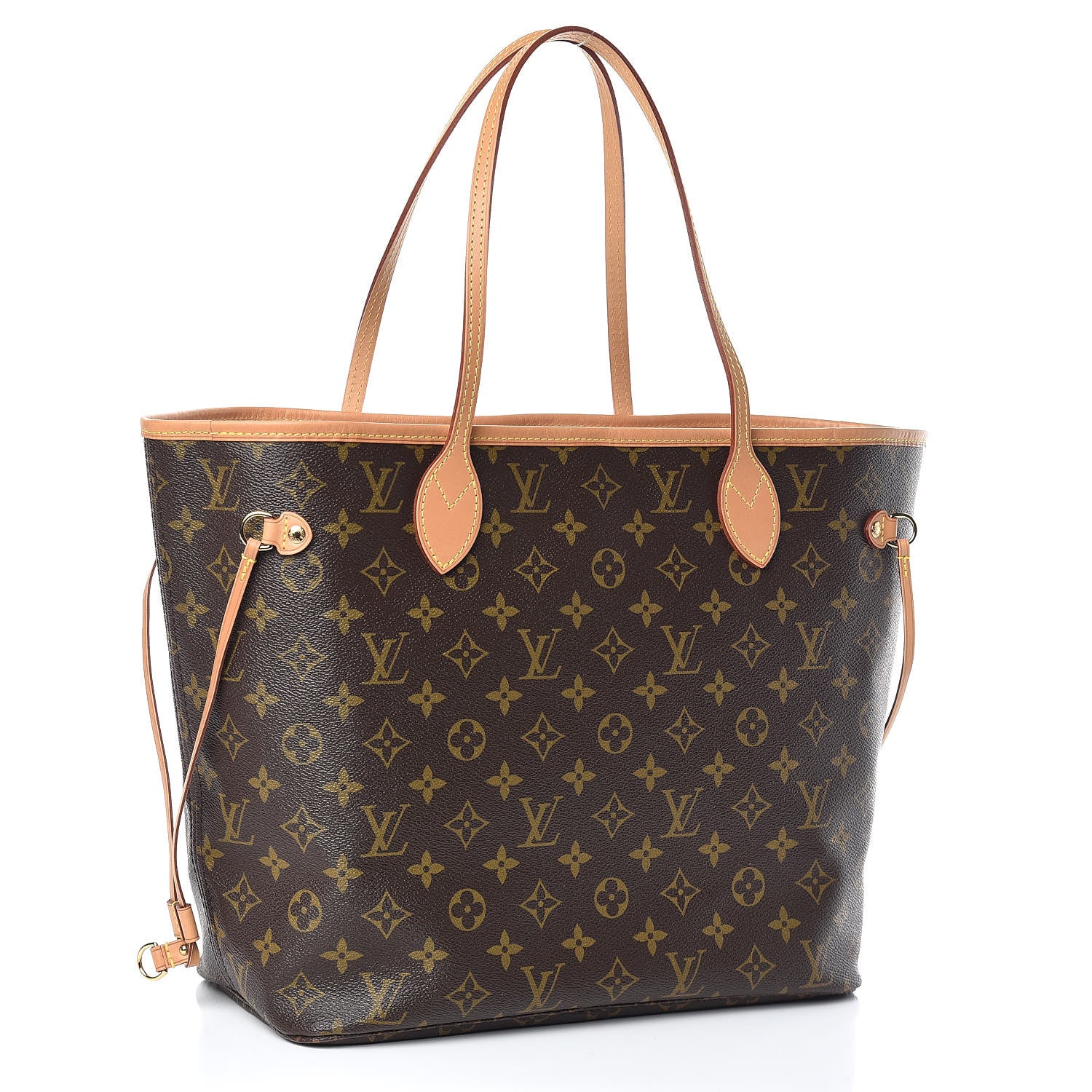 Louis Vuitton Monogram Capri V Neverfull MM Rose Ballerine 4 of 11