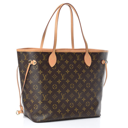 Louis Vuitton Monogram Capri V Neverfull MM Rose Ballerine 4 of 11