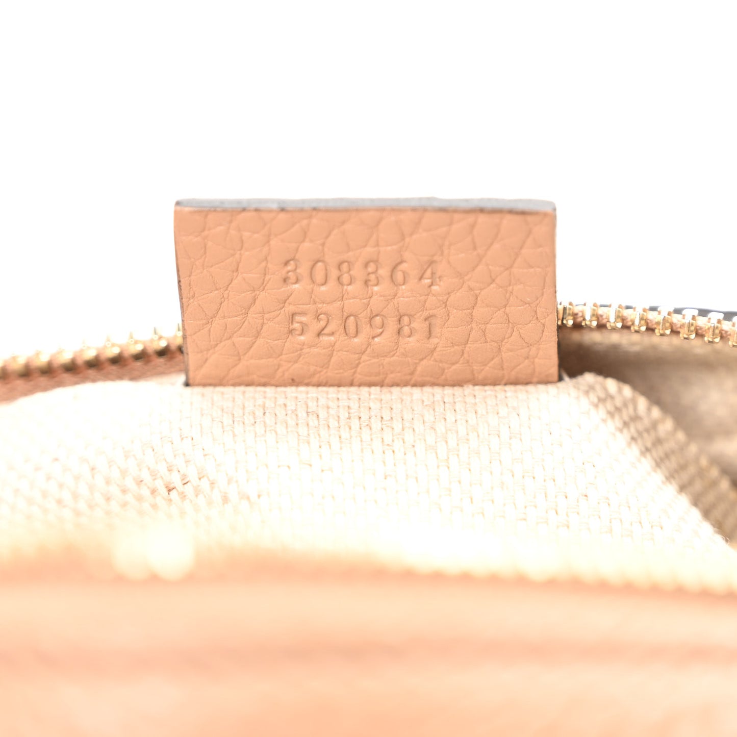 Pebbled Calfskin Small Soho Disco Bag Camelia