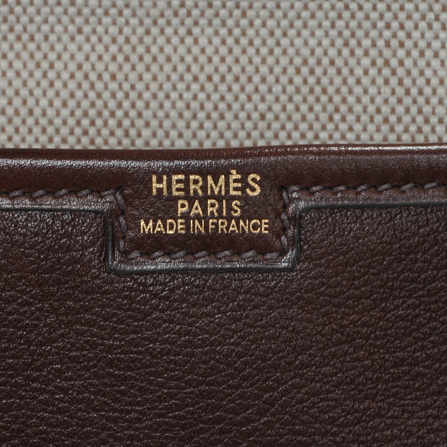 Hermes Evergrain Jige PM Clutch Havane 6 of 6