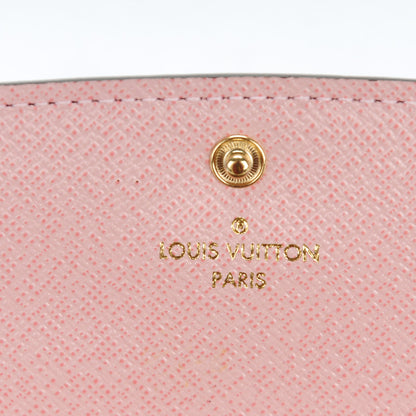 Louis Vuitton Monogram Emilie Wallet Rose Ballerine 6 of 7