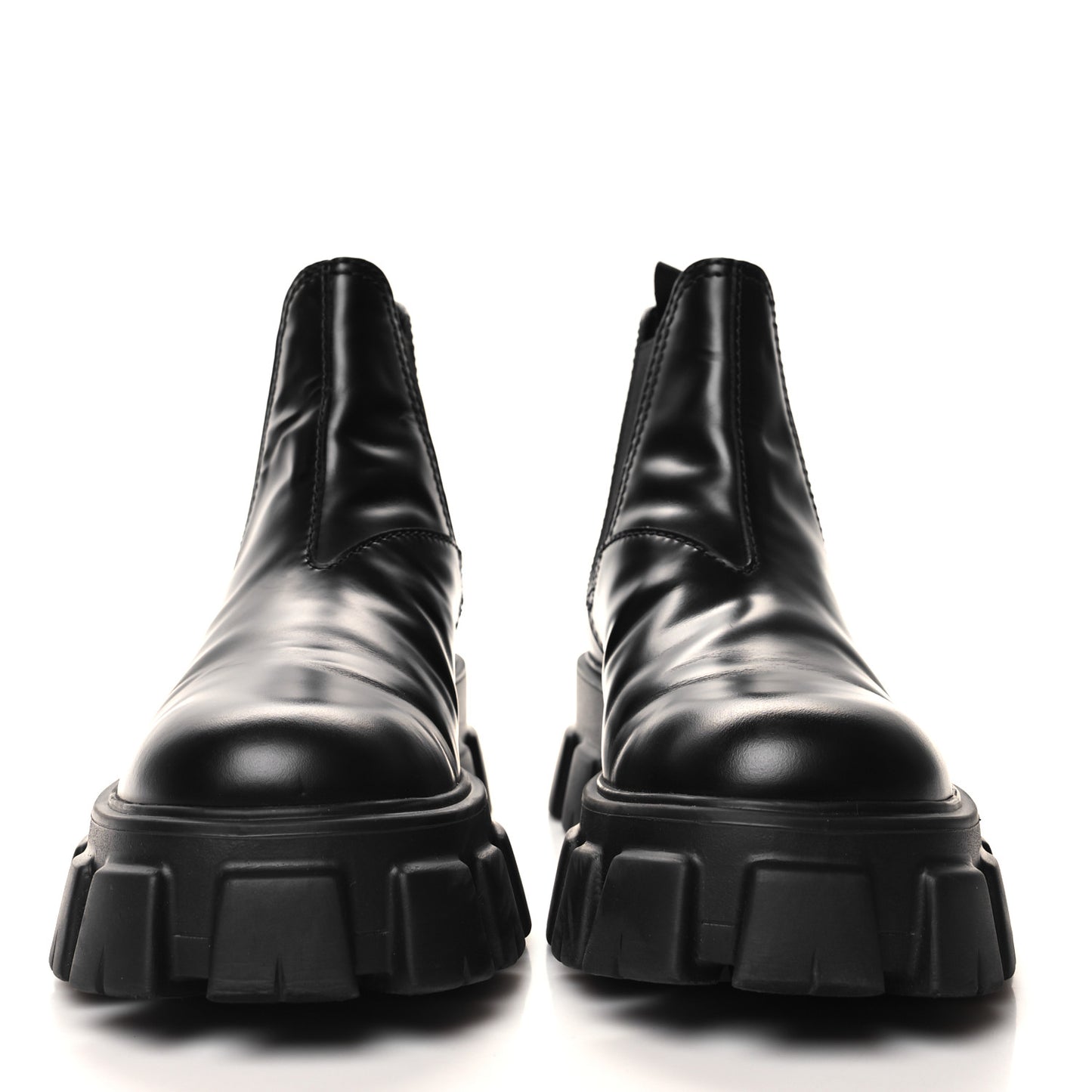 Spazzolato Rois Mens Monolith Chelsea 55mm Ankle Boots 9 Black
