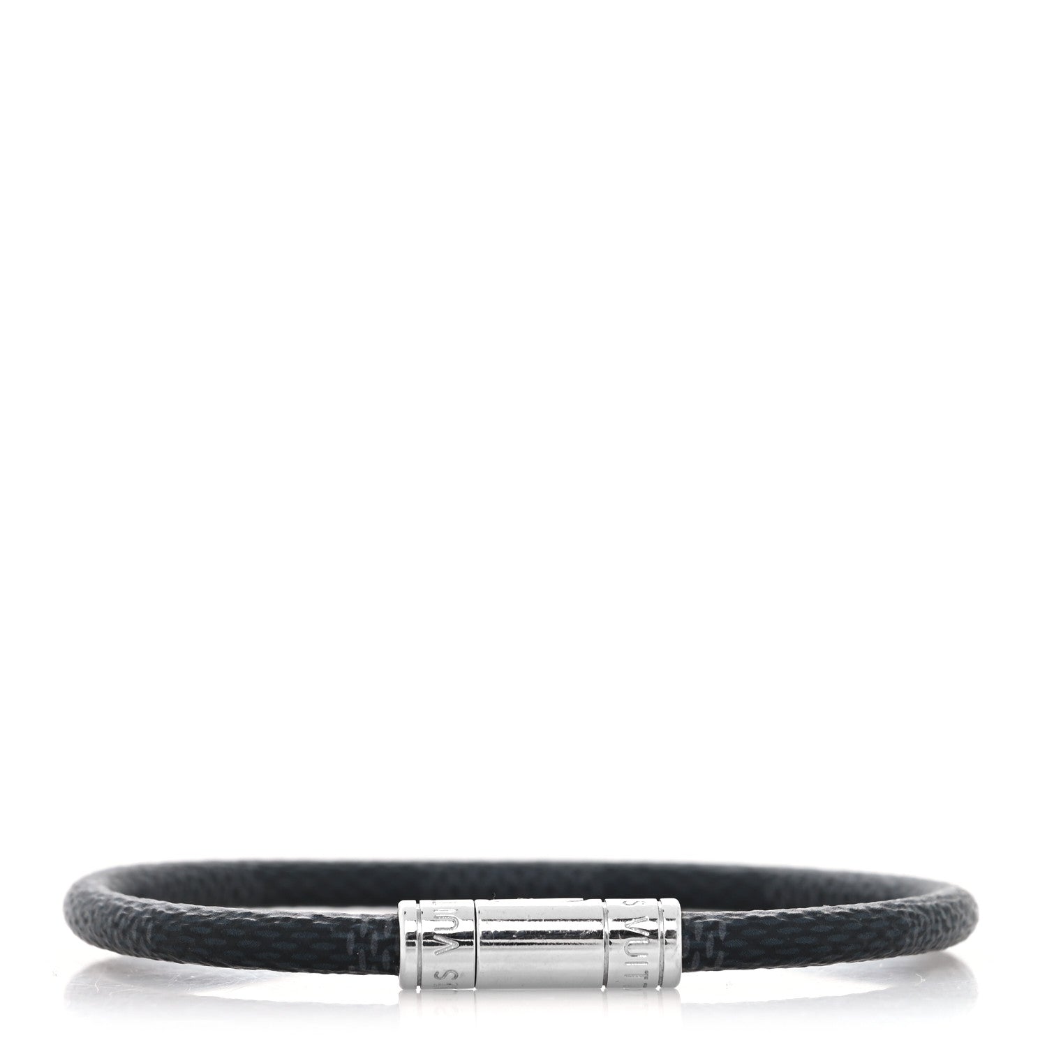 Louis Vuitton Damier Graphite Keep It Bracelet 21 1 of 5