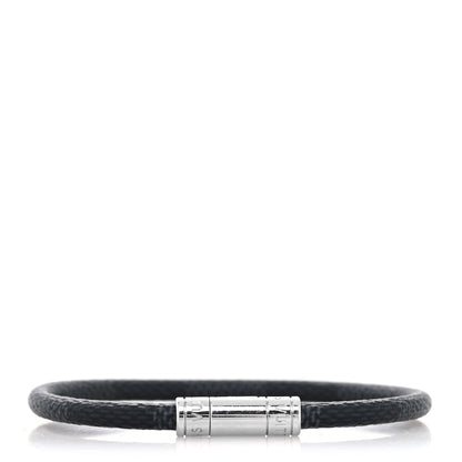 Louis Vuitton Damier Graphite Keep It Bracelet 21 1 of 5
